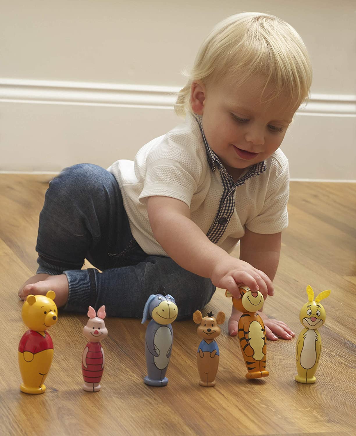 Orange Tree Toys Disney Winnie The Pooh Bolos de Madera