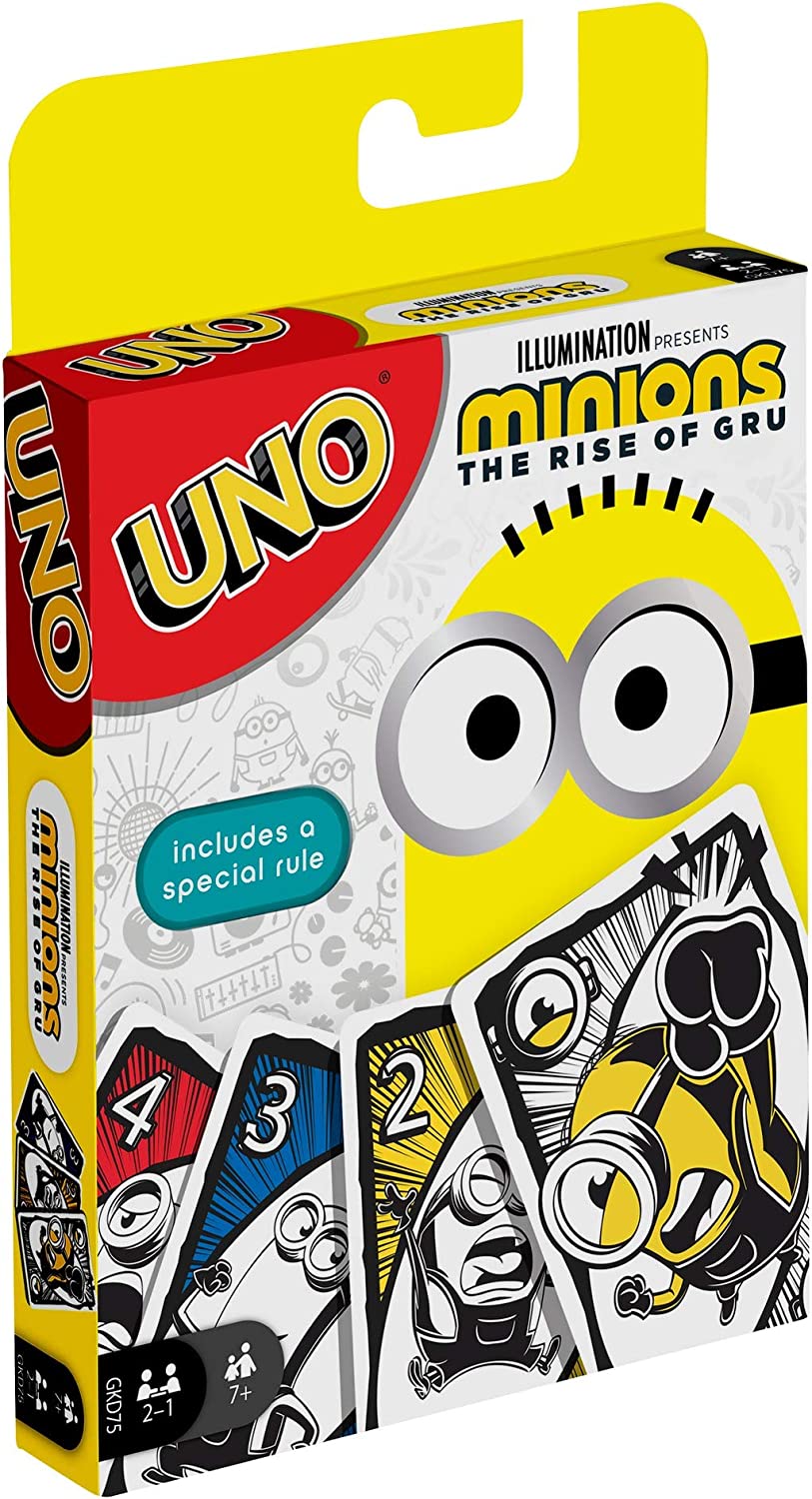 Mattel Games GKD75 Uno Minions Jogo de cartas