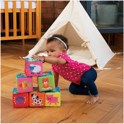 Galt Toys Blocos Macios, Brinquedo de Empilhar para Bebês