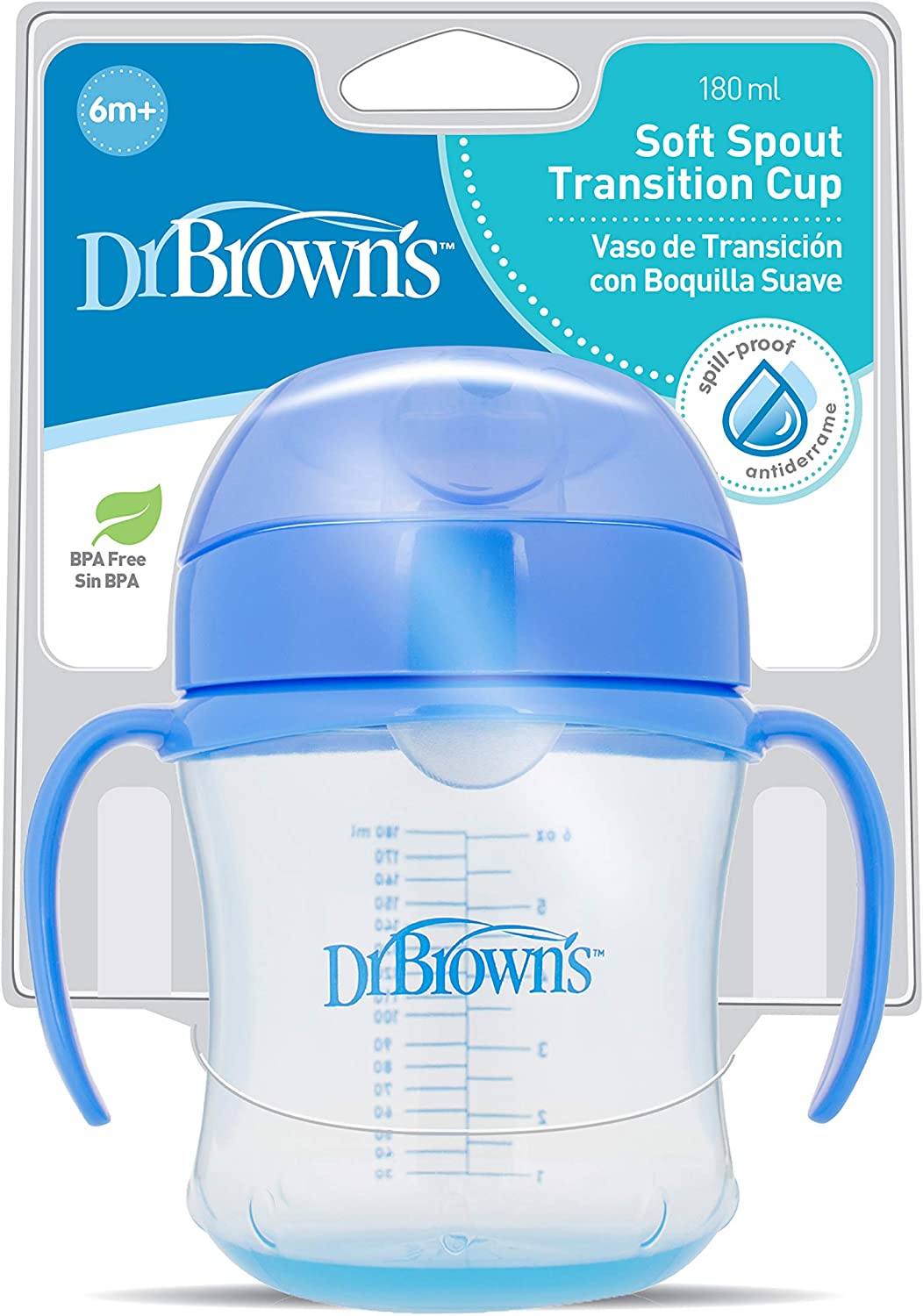 Dr Brown's Vaso de Entrenamiento con Asas 120ml