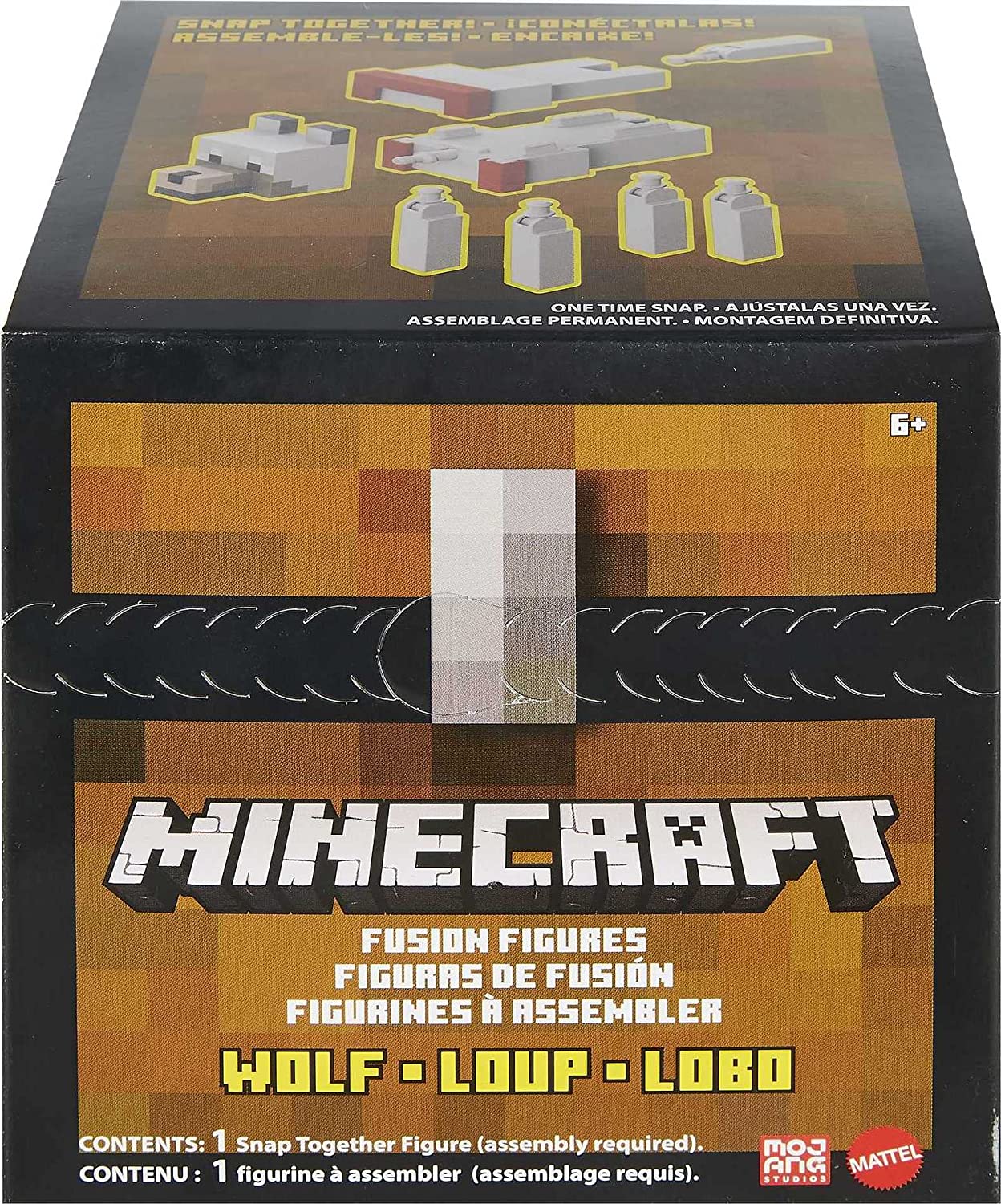 MINECRAFT FIGURAS DE FUSÃO Figura WOLF