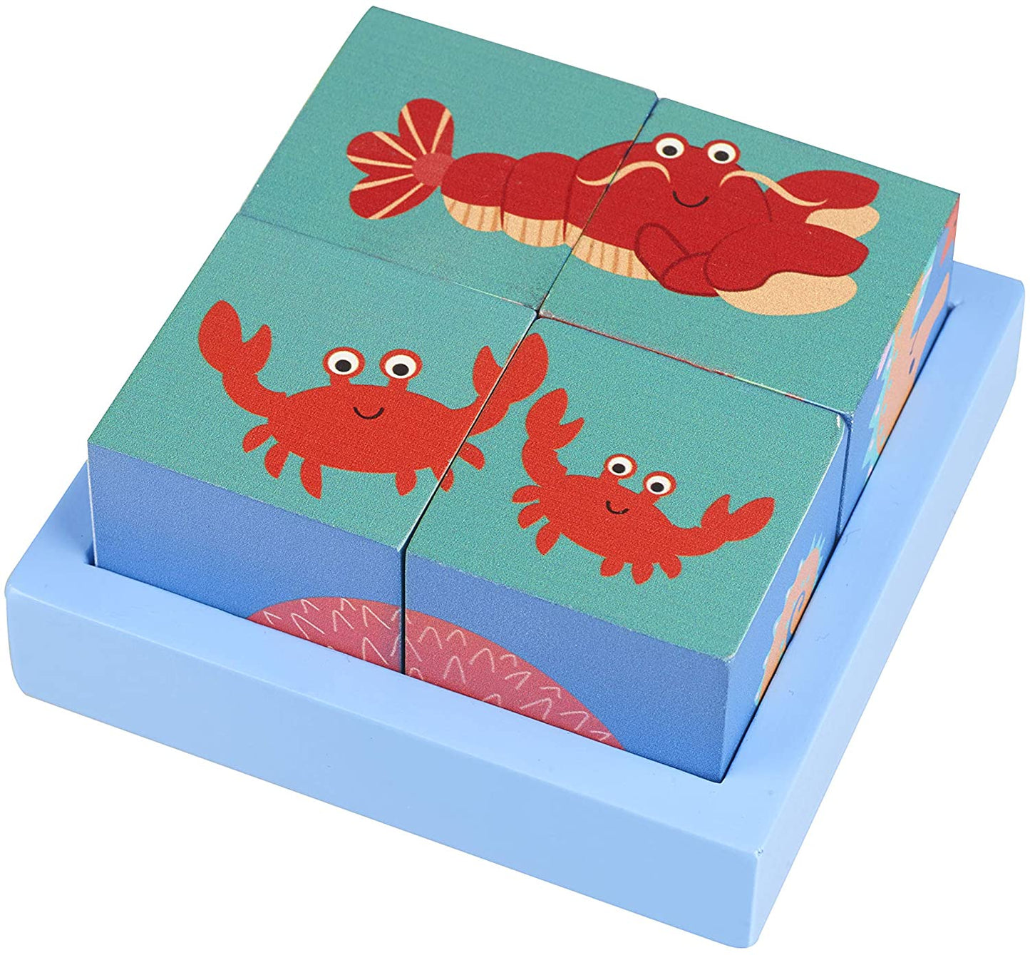 Orange Tree Toys Blocos de Construção Sea Life