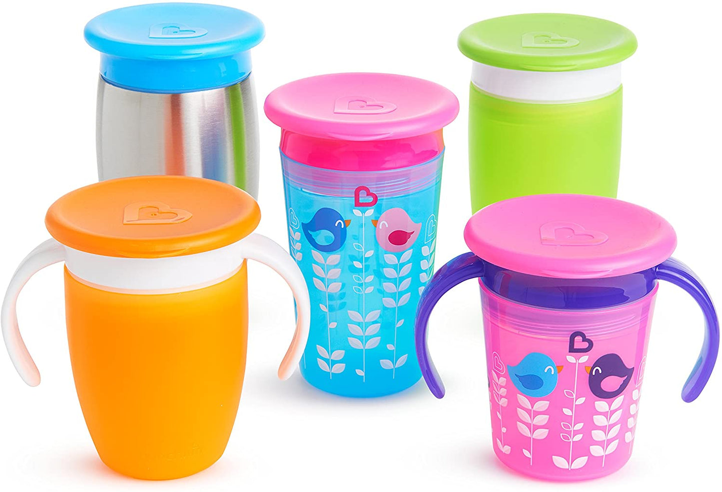 Tapas para vasos Munchkin Miracle 360º - Kit de 4