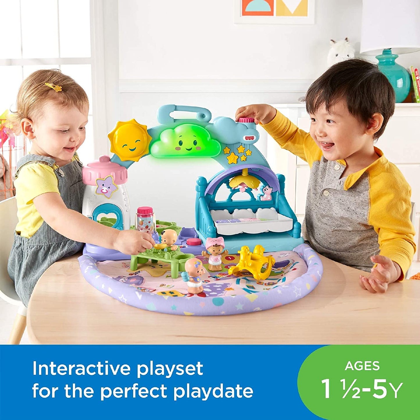 Fisher-Price Little People 1-2-3 Bebês Playdate