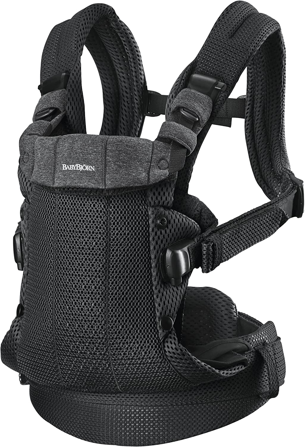 BabyBjorn Harmony Canguru Porta Bebes 3D Mesh Preto