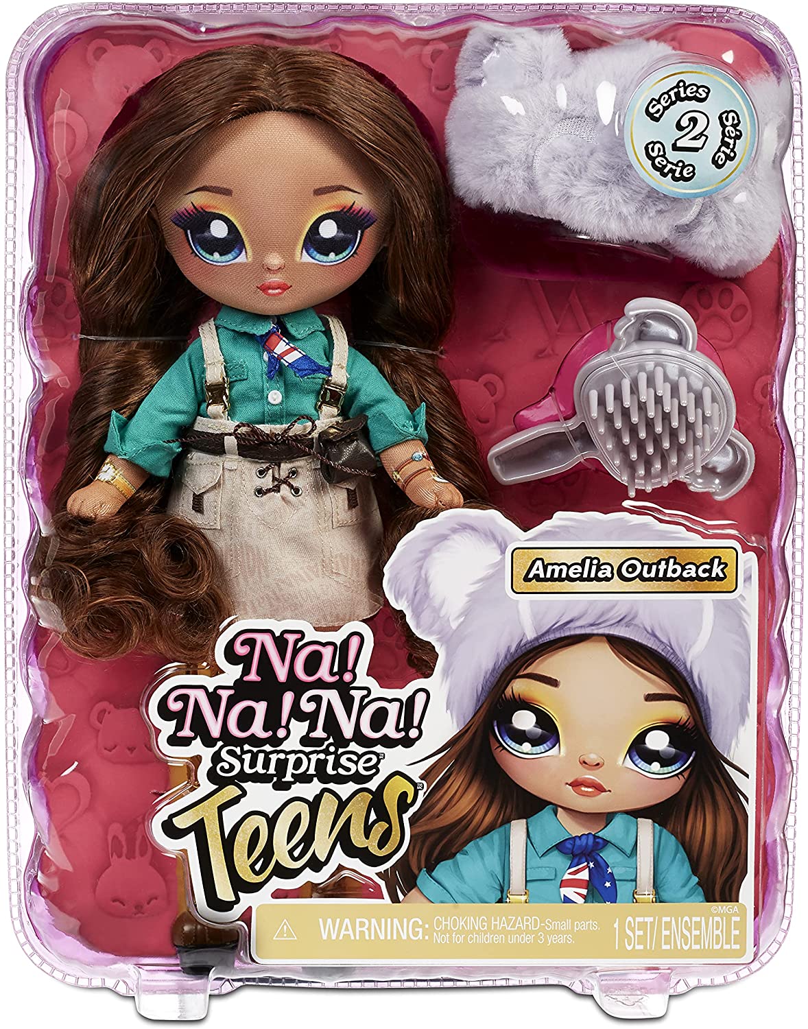 Na! Na! Na! Boneca Surprise Teens - Amelia Outback