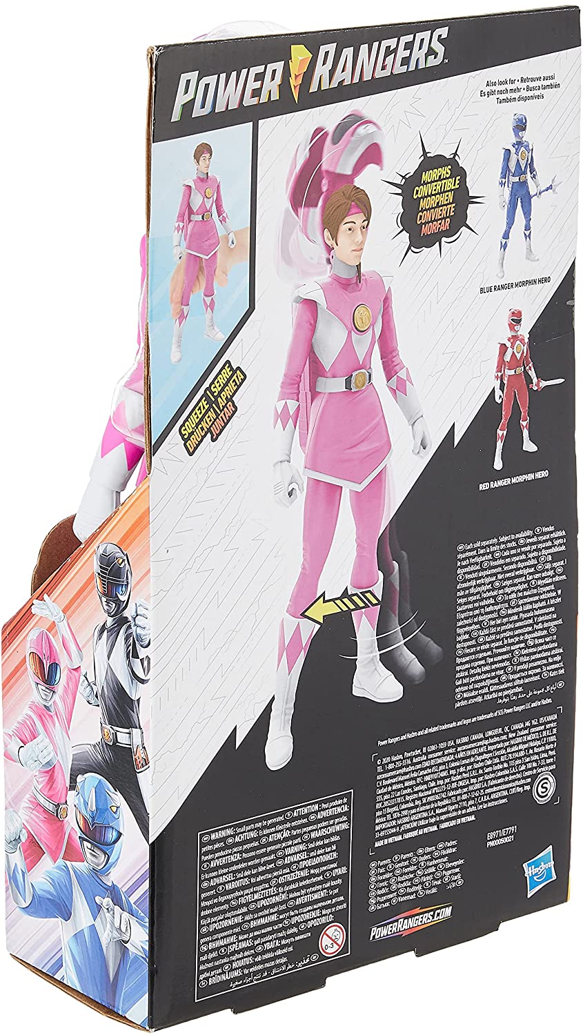 Power Rangers Pink Ranger Morphin Hero 30cm