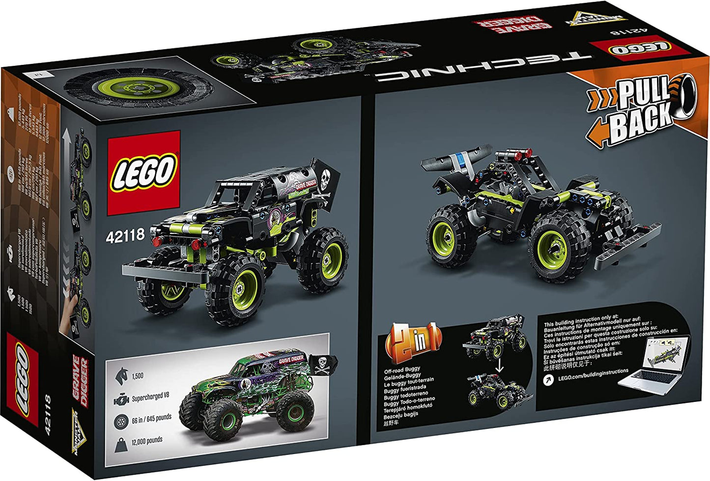 LEGO 42118 Technic Monster Jam