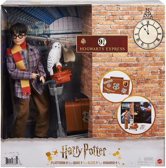 Harry Potter - Playset de plataforma 9 3/4, figura y accesorios
