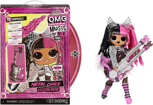 L.O.L. Surprise! OMG Remix Rock METAL CHICK Fashion Doll
