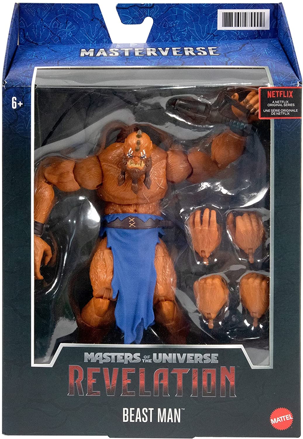 Masters del Universo Masterverse Revelación Hombre Bestia MOTU 18cm