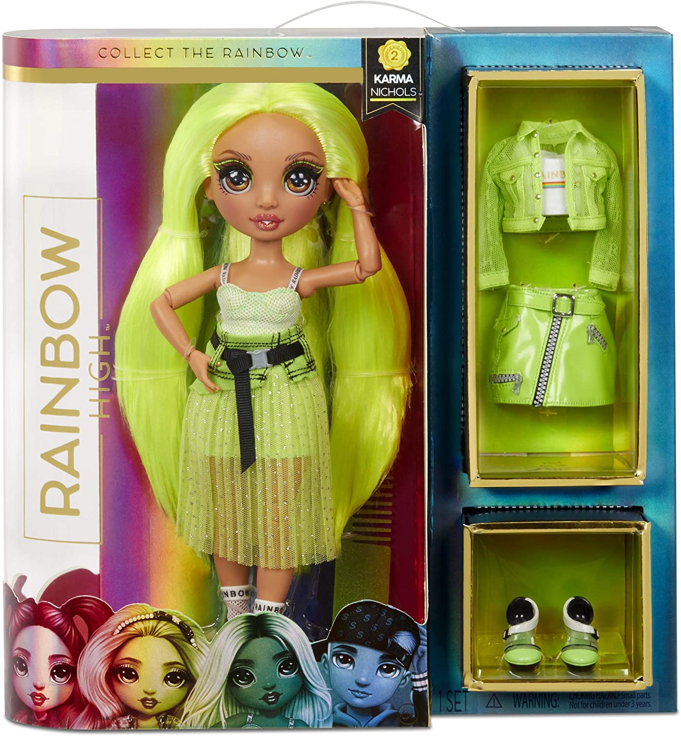 Rainbow High Fashion Doll - Karma Nichols