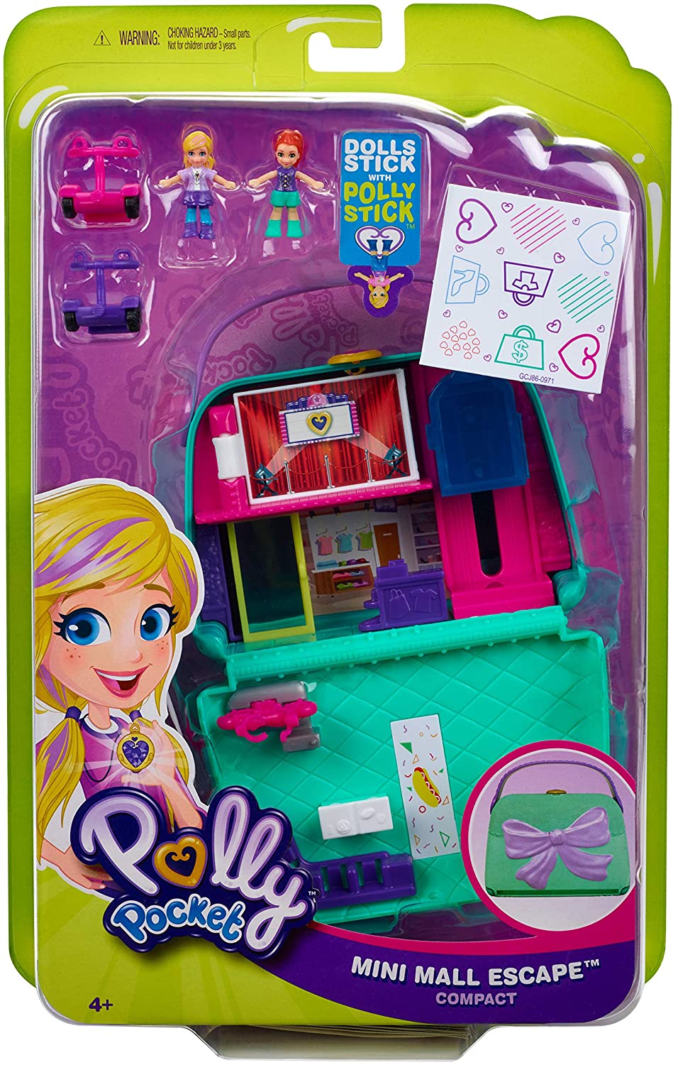 Polly Pocket GCJ86 Mundo Pocket Shopping Center, Multi-Color