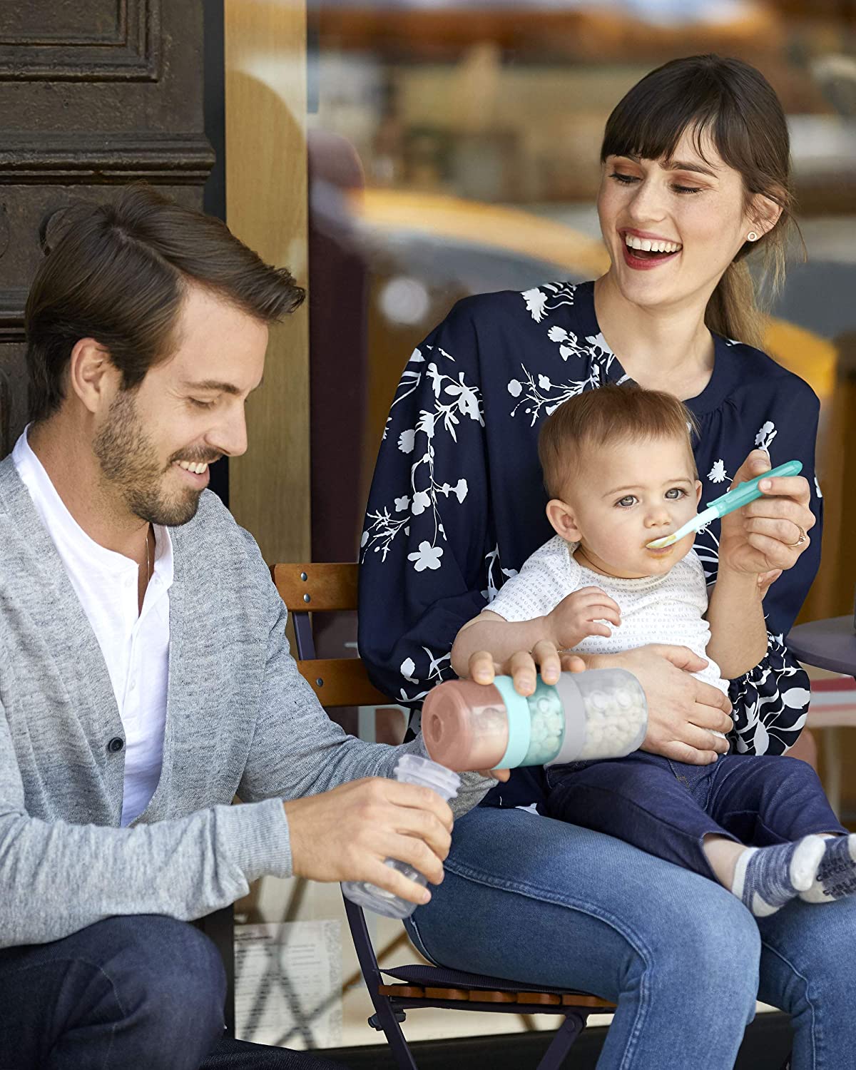 Skip Hop Grab and Go Container Set (Fórmula e Comida)