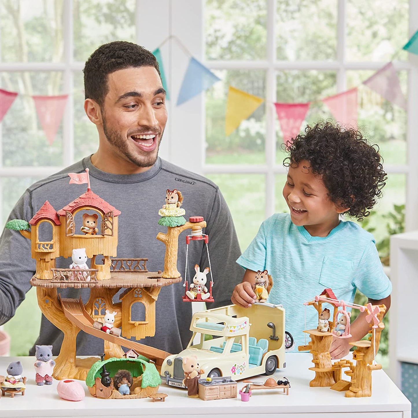 Sylvanian Families 5454 - Família Campervan Vehical