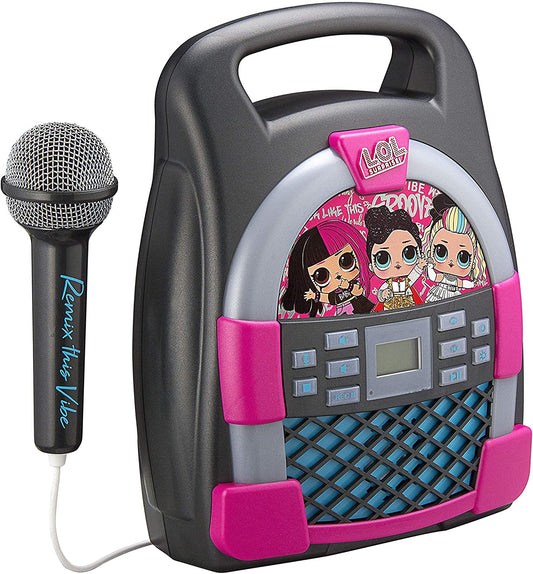 L.O.L Surprise! Remix máquina de karaokê com Bluetooth