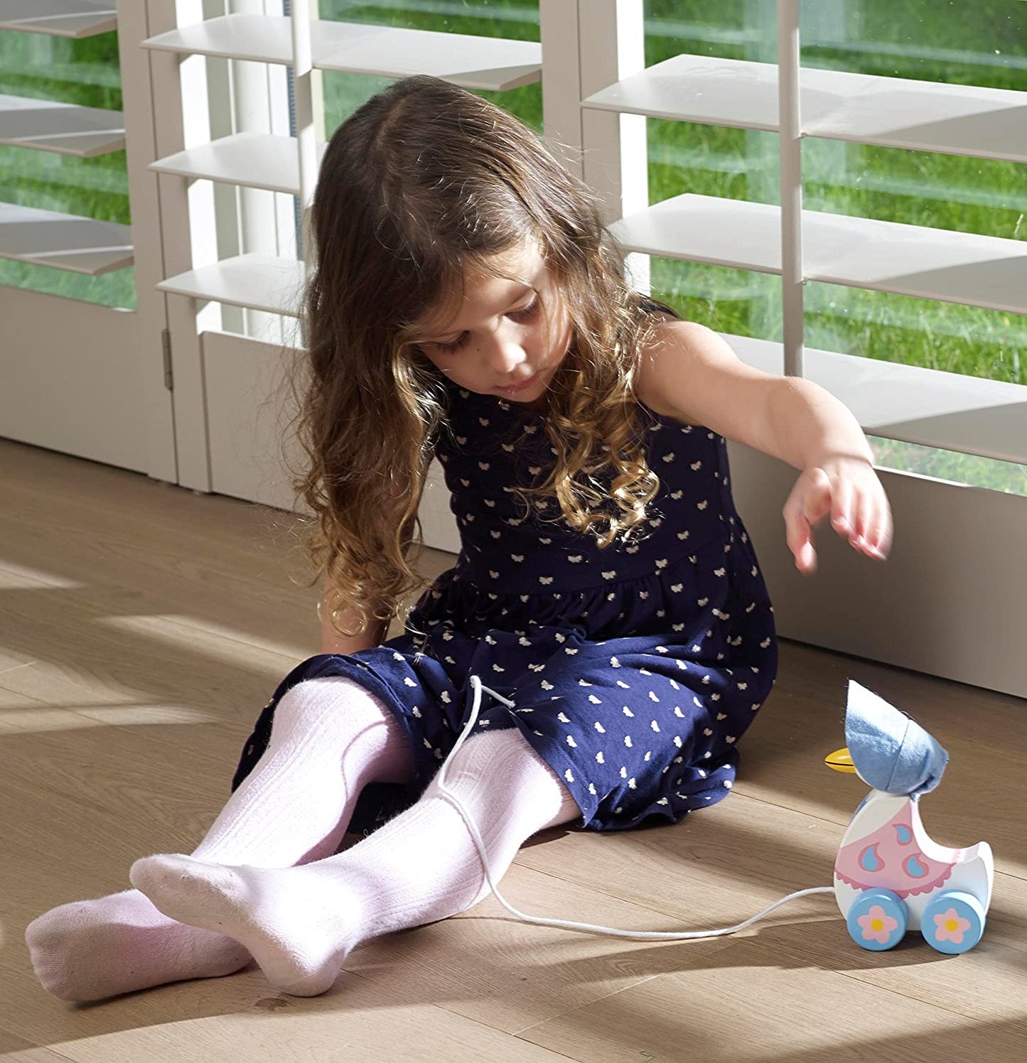 Orange Tree Toys Jemima Puddle Duck Peter Rabbit y sus amigos arrastran