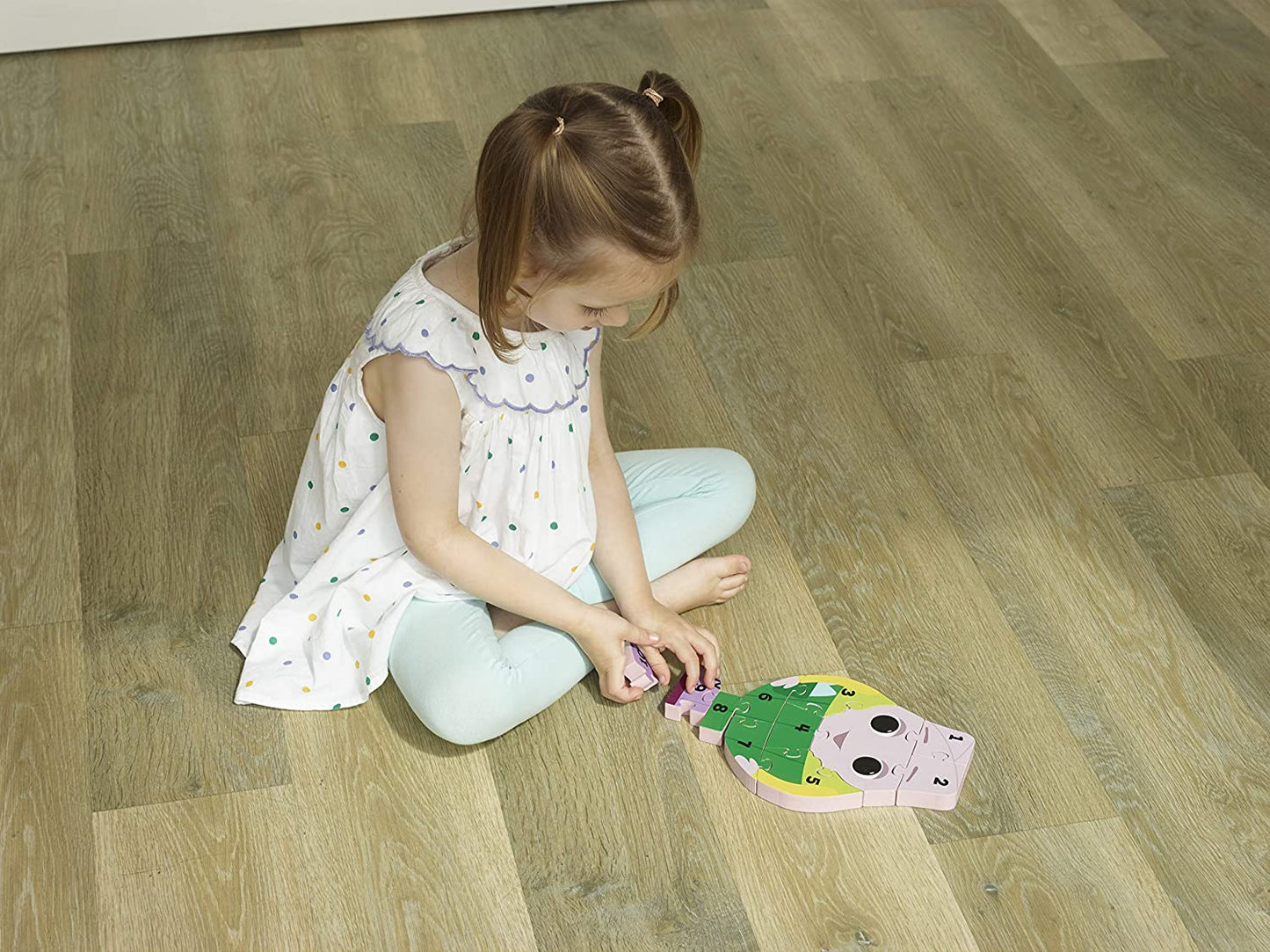 Orange Tree Toys Moon and Me Mr Onion Rompecabezas de números