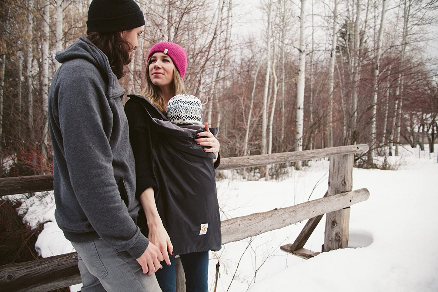 Ergobaby Funda de invierno (negro)