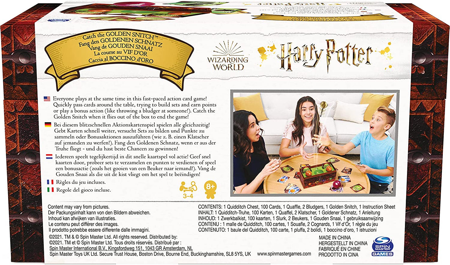 Harry Potter - Pegue o Golden Snitch Card Game