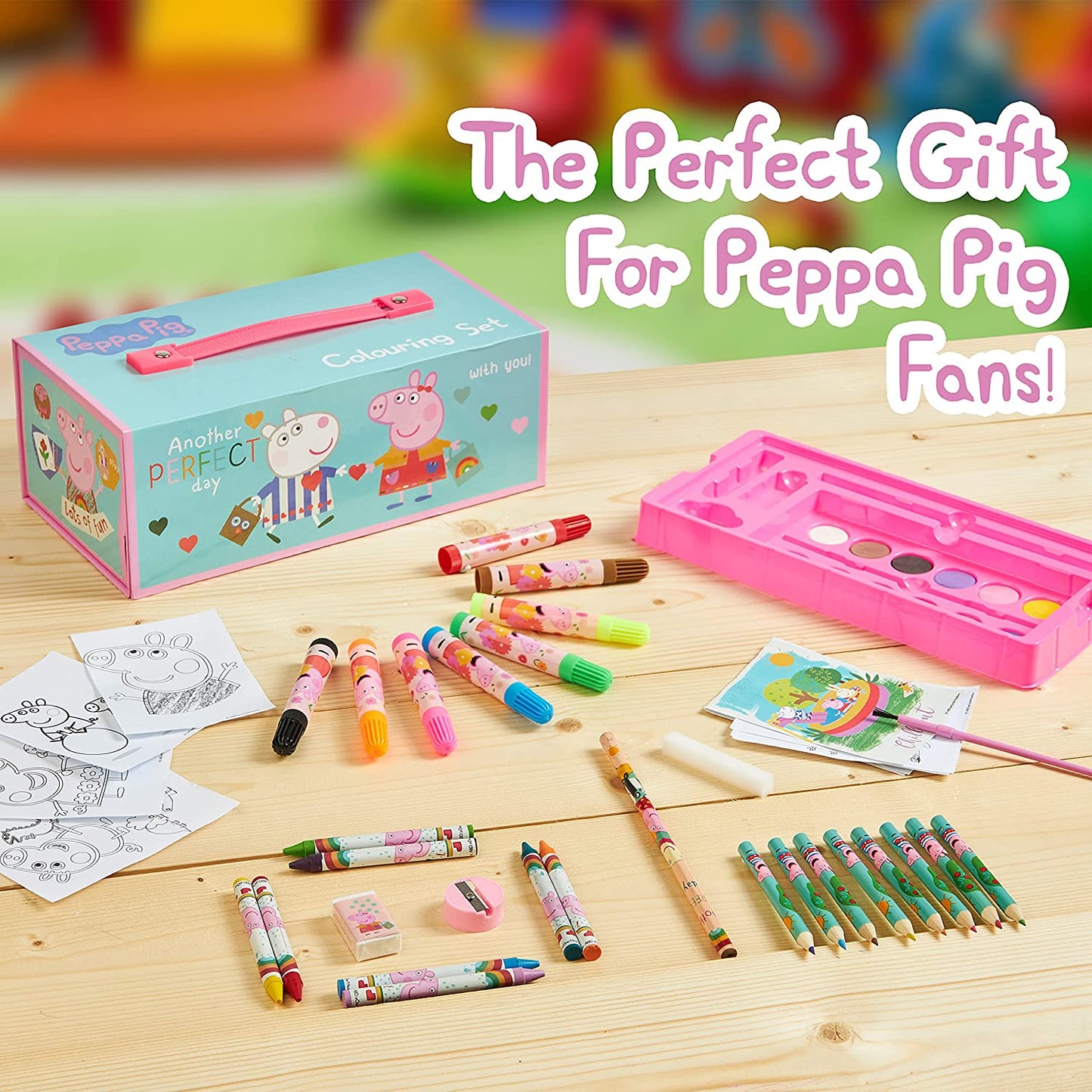 Set de arte Peppa Pig, artes y manualidades para niños