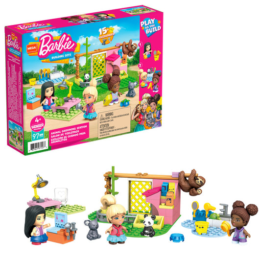 Barbie - Mega Bloks Construx barbie  Animal Rescue