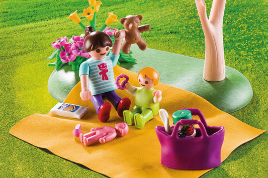 Playmobil 9103 Bolsa de Transporte para Picnic Familiar Divertida