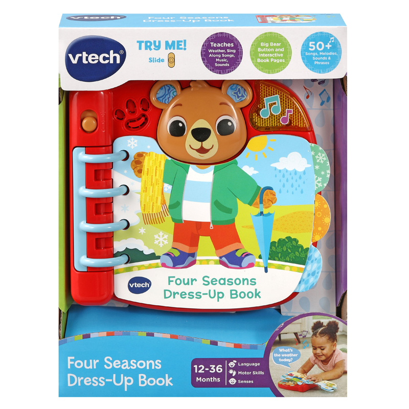 Vtech Livro de Vestir Quatro Estações