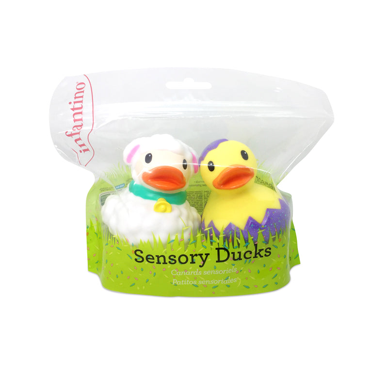 Infantino Patos Sensoriais 2Pk