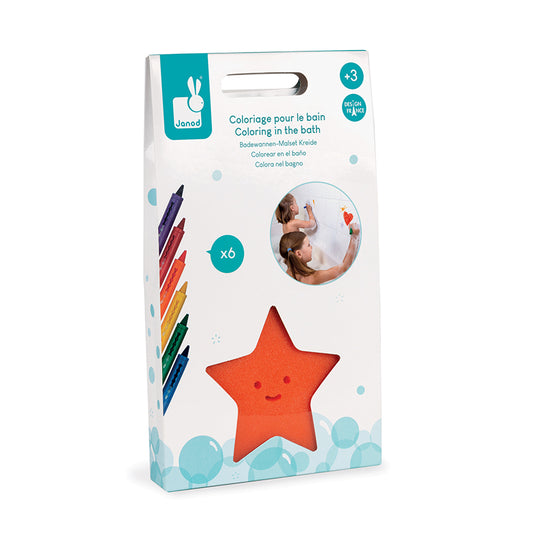 Janod Lápis de Colorir no Banho