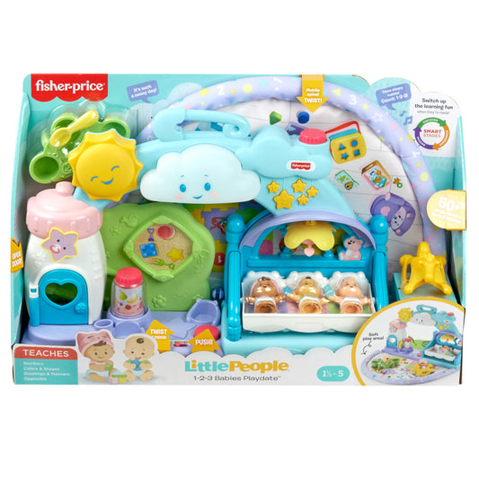 Fisher-Price Little People 1-2-3 Babies Kit Brincadeiras