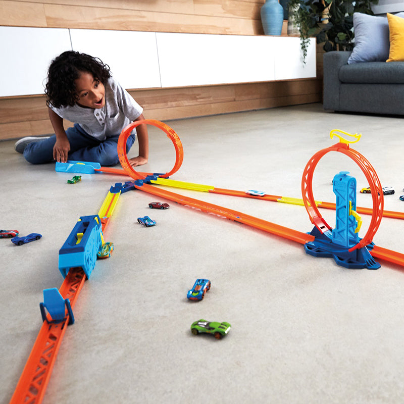 Hot Wheels Track Builder Adjustable Loop Pack
