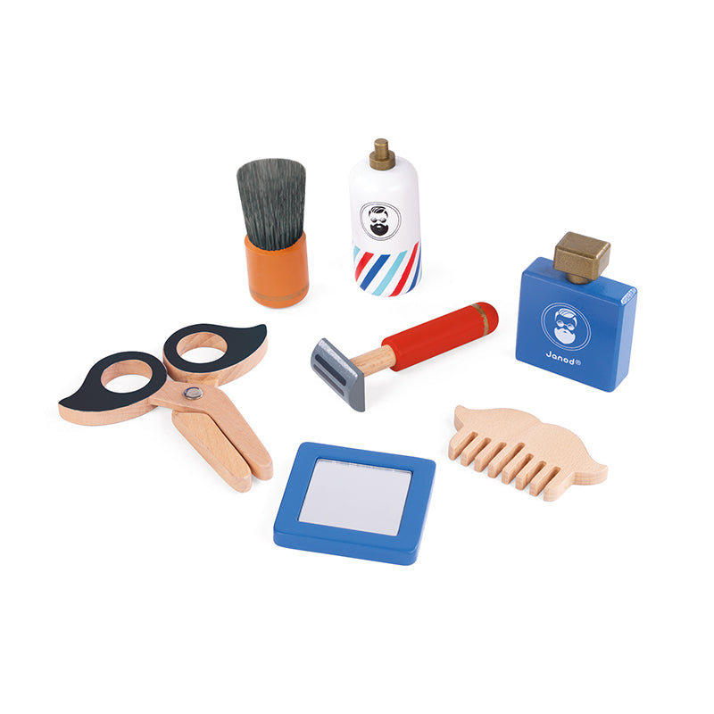 Janod Conjunto de Barbear em Madeira