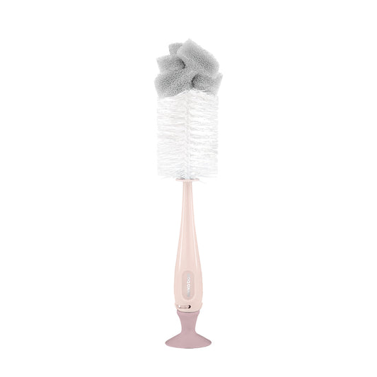 Kikka Boo Cepillo Rosa para Limpiar Biberones y Tetinas