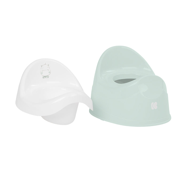 Kikka Boo Potinho Com Tigela Removível Hipopótamo Hortelã
