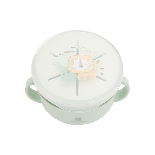 Kikka Boo Snack Bowl 2 en 1 Savanna Mint