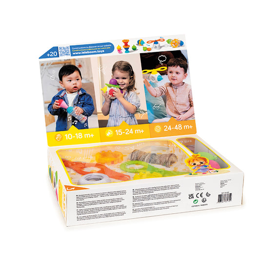 Lalaboom - Caja de regalo Mis primeras cuentas, paquete de 20