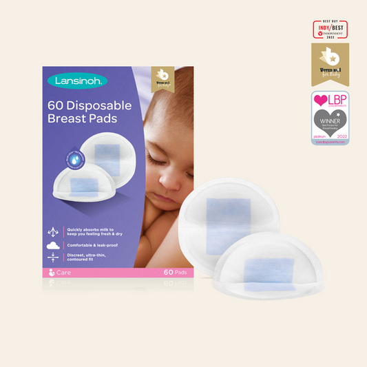 Discos Protectores Mamarios Desechables Lansinoh - Caja 60 Unidades