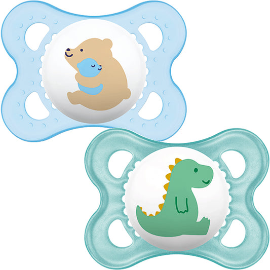 MAM - Chupeta Original 0m + 2Pk (Desenhos podem Variar)