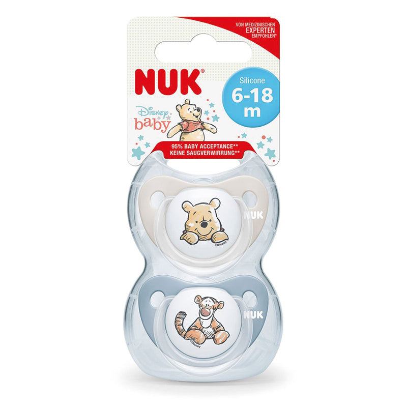 Nuk - Disney Winnie The Pooh chupetas - 2Pk