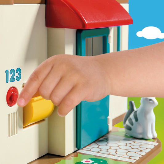 Playmobil 70129 1.2.3 Casa Familiar para Niños