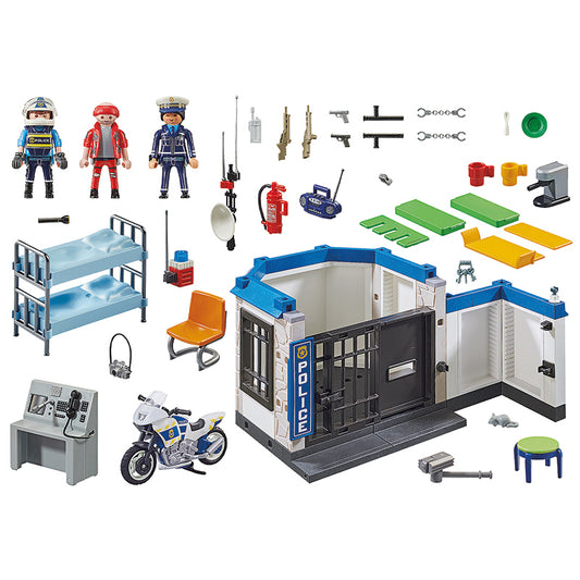 Playmobil - Escape de la prisión de la policía de Action City