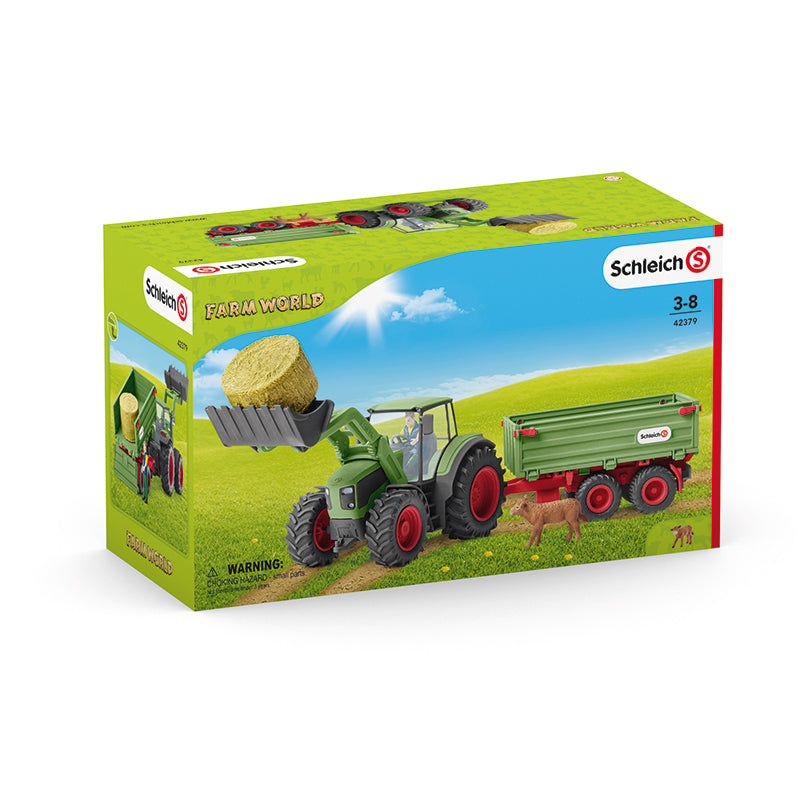 Schleich - Trator com trailer