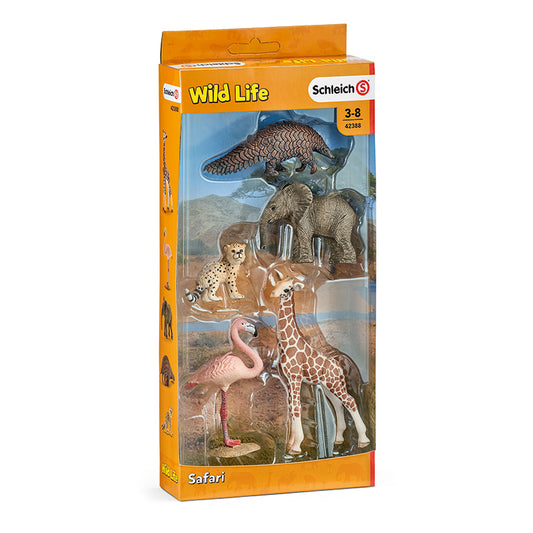 Schleich - Conjunto de Animais da Vida Selvagem