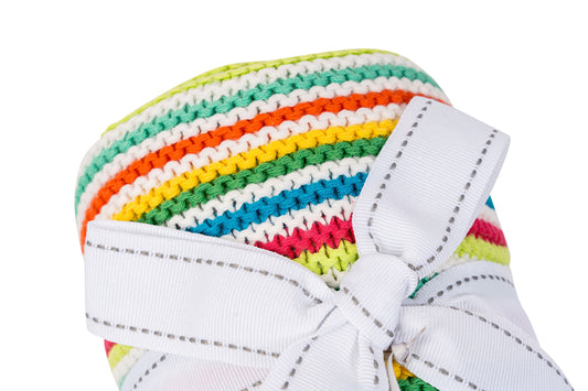 Silvercloud - Cobertor de malha listrado