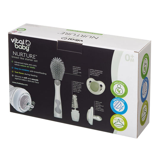 Vital Baby NURTURE Kit Mamadeiras Iniciante 6 itens