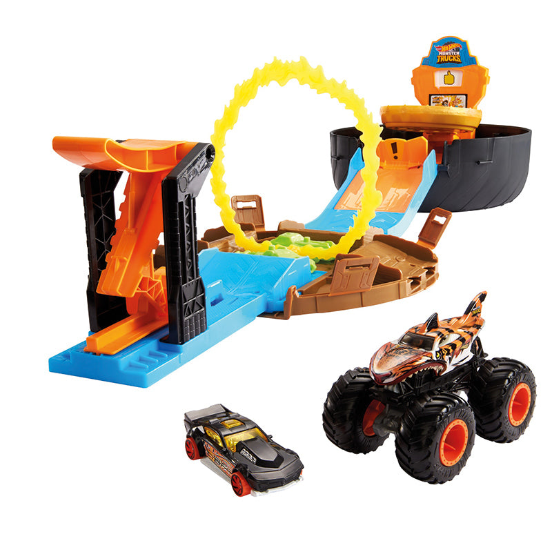 Monster Trucks Pista De Hot Wheels Walmart Wheels Tiburon Pista Coches Tiburon Pista Hot Wheels Batalla En