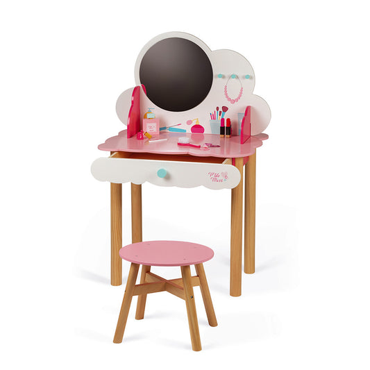 Janod Petite Miss Dressing Table - Tocador con espejo