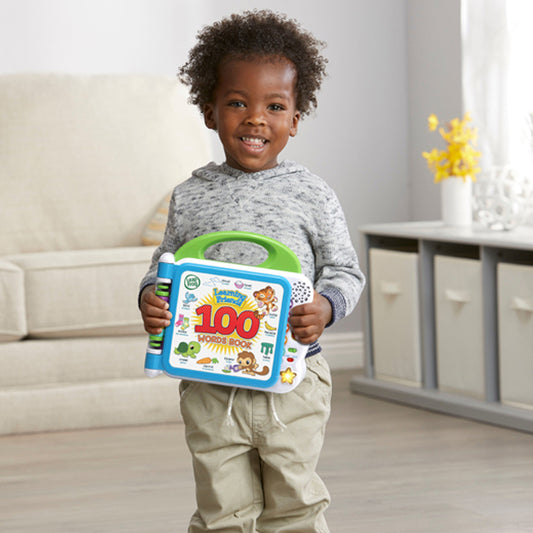 Leap Frog Learning Friends Livro Interativo com 100 Palavras em Inglês