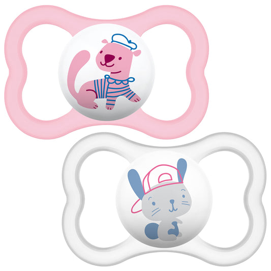 MAM Air Soother Blue 6m+ 2Pk